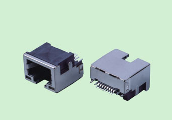 C3004-045-11 RJ45插座TAB UP沉板4.2 SMT