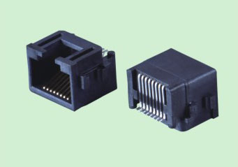 C3110-001-11  RJ45插座TAB DOWN沉板8.6 S
